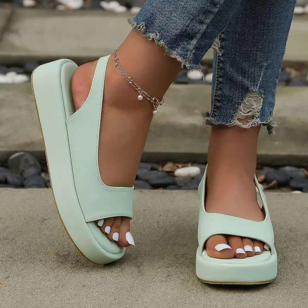 women sandals, platform sandals, slip on sandals, summer shoes, summer sandals, casual sandals,