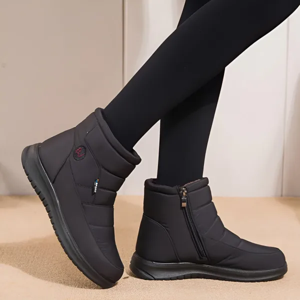 winter boots, waterproof boots, zip boots, ankle boots