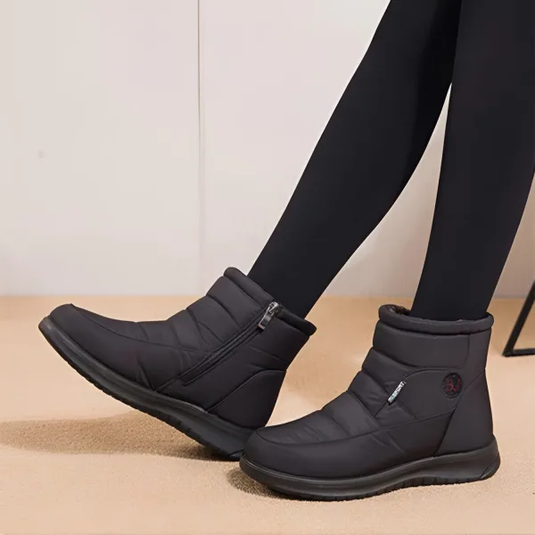 winter boots, waterproof boots, zip boots, ankle boots